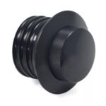 ⁦Vented Flush Mount CNC Fuel Tank Gas Cap Pop up for Harley⁩ - الصورة ⁦8⁩