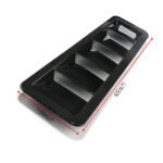 2PCS Universal Car Hood Vent Louver Scoop Cover Air Flow Intake Cooling Panel - Image 11