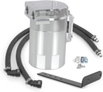 ⁦Aluminum Oil Catch Can Kit Oil Separator Reservoir Tank for Ford F150 2.7EB 3.5EB 5.0 Passenger Side 2011-2019⁩ - الصورة ⁦18⁩