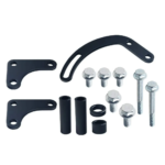 Compatible With 350 Small Block Chevy Long Water Pump SBC Power Steering Pump Bracket 350 V-Belt Slotted Adjustable LWP 305 327 383 5.0L 5.7L V8 - Image 2