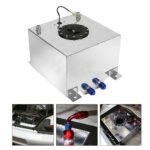 ⁦GSTP 15 Gallon Aluminum Street/Drift/Strip/Racing Fuel Cell Gas Tank+ Level Sender⁩ - الصورة ⁦4⁩