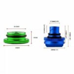 ⁦Diesel Fuel Tank Caps DEF Cap Aluminum for 2013-2017 Dodge Ram 2500 3500 Cummins⁩ - الصورة ⁦6⁩