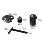⁦Aluminum Oil Catch Can Kit Oil Separator Reservoir Tank for Ford F150 2.7EB 3.5EB 5.0 Passenger Side 2011-2019⁩ - الصورة ⁦6⁩