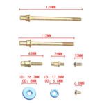 ⁦Engine Valve Cover Washer Nut Bolt Kit for Honda Civic Acura K-Series K20 K24⁩ - الصورة ⁦4⁩