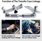 ⁦Transfer Case Linkage kit Compatible with Jeep for Cherokee XJ for Comanche MJ 1986-2001⁩ - الصورة ⁦4⁩