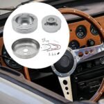 GSTP 5 & 6 Hole Steering Wheel Polished Hub Adapter for Flaming River,Ididit,GM,Chevy - Image 7