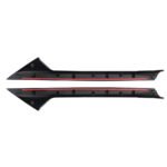 ⁦A-Pillar Molding Windshield Outer Trim Compatible with 2011-2019 Ford Explorer 4 Door Utility⁩ - الصورة ⁦2⁩