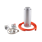 Universal Radiator Coolant Aluminum Catch Tank Overflow Reservoir 800ML Black