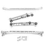⁦Rear Lower Control Arm Subframe Brace Tie Bar Kit For 92-95 Honda Civic EG⁩ - الصورة ⁦2⁩
