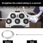 ⁦Brake Fuel Line Tubing Straightener For 3/16" To 1/2" Diameter Tubing Aluminum⁩ - الصورة ⁦6⁩