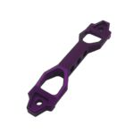 190mm Red Aluminum Alloy Car Battery Tie Down Bracket - Image 14