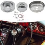 GSTP 5 & 6 Hole Steering Wheel Polished Hub Adapter for Flaming River,Ididit,GM,Chevy - Image 8
