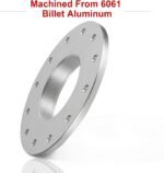 ⁦Billet Aluminum Easy Fill Fuel Cell Gas Cap With 12 Hole Cell Bung and Gasket⁩ - الصورة ⁦4⁩