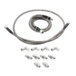 ⁦Flexible SS Braided Transmission Cooler Hose Line⁩ - الصورة ⁦7⁩