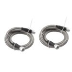 ⁦Flexible SS Braided Transmission Cooler Hose Line⁩ - الصورة ⁦8⁩
