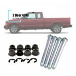 ⁦GSTP Door Hinge Pins and Bushing Kit 2 Door 4 Pin Fit for 94 - 04 Chevy GMC⁩ - الصورة ⁦3⁩