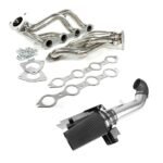 ⁦99-06 Chevy GMC V8 4.8L/5.3L/6.0L 4 inches Cold Air Intake Kit+Heat Shield⁩ - الصورة ⁦13⁩