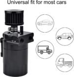 ⁦Baffled Oil Catch Can Kit Reservoir Tank with Breather Filter⁩ - الصورة ⁦6⁩