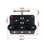 Tubing Straightener Brake Line Straightener for 3/16" - 1.0" Diameters Tubing - Image 3