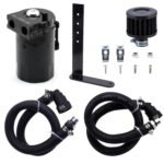 ⁦Aluminum Oil Catch Can Kit Oil Separator Reservoir Tank for Ford F150 2.7EB 3.5EB 5.0 Passenger Side 2011-2019⁩ - الصورة ⁦17⁩