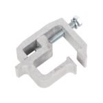 ⁦4 PCS Truck Cap Topper Camper Shell Mounting Clamps Heavy Duty Aluminum Silver⁩ - الصورة ⁦8⁩