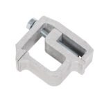 ⁦4 PCS Truck Cap Topper Camper Shell Mounting Clamps Heavy Duty Aluminum Silver⁩ - الصورة ⁦9⁩