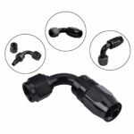 2PCS AN4/AN6/AN8/AN10/AN12 Swivel Hose End Fitting Adapter For Oil/Fuel/Gas Hose Line - Image 7