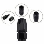 2PCS AN4/AN6/AN8/AN10/AN12 Swivel Hose End Fitting Adapter For Oil/Fuel/Gas Hose Line - Image 9