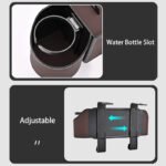 Multifunctional Nappa Leather Car Backseat Organizer - Image 5