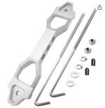 190mm Red Aluminum Alloy Car Battery Tie Down Bracket - Image 21