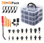 801Pcs/750Pcs/ 1000Pcs Car Retainer Auto Fasteners Push Trim Plastic Clips Pin Rivet Bumper Kit - Image 2