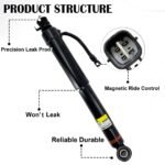 ⁦4X Front Rear Shock Absorber Strut Assys For Lexus GX470 Toyota Land Cruiser 120⁩ - الصورة ⁦5⁩