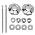 4 X Push Button Quick Release Hood Bonnet Pins Lock Clip Car Bumper Latch Kit - Image 11