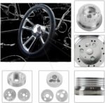 ⁦GSTP 5 & 6 Hole Billet Steering Wheel Hub Adapter for GM Chevrolet Models Replacement⁩ - الصورة ⁦3⁩