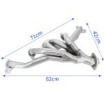 ⁦Stainless Manifold Header for Jeep91-03 Wrangler91-01 Cherokee93-01 Grand93-01⁩ - الصورة ⁦2⁩