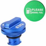 ⁦Diesel Fuel Tank Caps DEF Cap Aluminum for 2013-2017 Dodge Ram 2500 3500 Cummins⁩ - الصورة ⁦2⁩