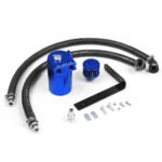 ⁦Aluminum Oil Catch Can Kit Oil Separator Reservoir Tank for Ford F150 2.7EB 3.5EB 5.0 Passenger Side 2011-2019⁩ - الصورة ⁦2⁩