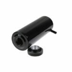 ⁦Universal Radiator Coolant Aluminum Catch Tank Overflow Reservoir 800ML Black⁩ - الصورة ⁦4⁩