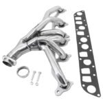 ⁦Stainless Manifold Header for Jeep91-03 Wrangler91-01 Cherokee93-01 Grand93-01⁩ - الصورة ⁦7⁩