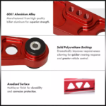 ⁦Rear Lower Control Arm Subframe Brace Tie Bar Kit For 92-95 Honda Civic EG⁩ - الصورة ⁦6⁩