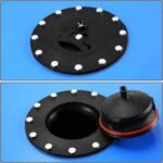⁦20 Gallon Aluminum Race Drift Fuel Cell cap Tank Level Sender Black⁩ - الصورة ⁦7⁩