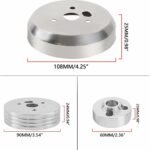⁦GSTP 5 & 6 Hole Billet Steering Wheel Hub Adapter for GM Chevrolet Models Replacement⁩ - الصورة ⁦6⁩