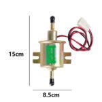 12V Universal 3-6PSI Gas Diesel Inline Low Pressure Electric Fuel Pump HEP-02A - Image 7