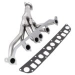 ⁦Stainless Manifold Header for Jeep91-03 Wrangler91-01 Cherokee93-01 Grand93-01⁩ - الصورة ⁦6⁩