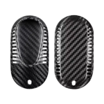 T-carbon Real Carbon Fiber Key Fob Cover Compatible with Mercedes Benz - Image 5
