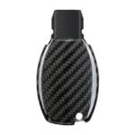 ⁦T-carbon Carbon Fiber Key Fob Cover Fits for Benz A B C E S G M V Class⁩ - الصورة ⁦4⁩