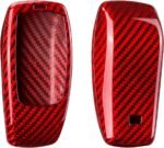 T-carbon Glass Fiber Key Fob Cover fits for Mercedes Benz - Image 4