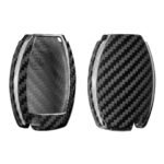 ⁦T-carbon Carbon Fiber Key Fob Cover Fits for Benz A B C E S G M V Class⁩ - الصورة ⁦9⁩
