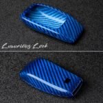 T-carbon Glass Fiber Key Fob Cover fits for Mercedes Benz