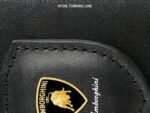 Lamborghini Crest Emblem Genuine Leather Keychain - Image 4